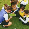Fußball Taktiktafel für Trainer mit 24 Magneten und Marker Produktbild-Vorschau 2