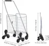 VEVOR carrello saliscale, 45 l, carrello saliscale con Anteprima dell’immagine prodotto 8