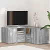 vidaXL Półka narożna szara Sonoma 160x40x45 cm materiał Podgląd zdjęcia produktu 2