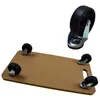 Plattformwagen mit Deichsel 200 kg – MDF + Metall, Produktbild-Vorschau 5
