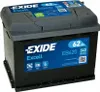 Exide EB620 Excell 62Ah 540A Autobatterie Produktbild-Vorschau 6