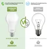 LUMILED A95 E27 LED žiarovky, 3 kusy 24W (nahrádza 200W) Náhľad obrázku produktu 6
