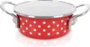 Orion | Pánev - červená - 14 cm - 650 ml - smaltovaná ocel Náhled obrázku produktu 1