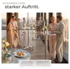 tectake® Aluminium-Bistrotisch Frederic wetterfest Produktbild-Vorschau 3