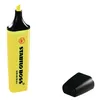 A yellow STABILO BOSS ORIGINAL highlighter pen with its black cap placed next to it, on a white background. Anteprima dell’immagine prodotto
