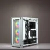 Corsair iCUE 4000X RGB, Midi Tower, PC, Weiß, ATX, EATX, Produktbild-Vorschau 12