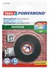 TESA Powerbond OUTDOOR, Montageband, Schwarz, 1,5 m, Produktbild-Vorschau 1