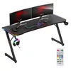 Huzaro Hero 4.8 RGB | Biurko gamingo z podświetleniem LED | Podgląd zdjęcia produktu 1