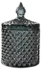 Clayre & Eef Pot en verre Ø 9x14 cm Gris Verre Voir les images du produit 1