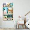 Bücherregal für Kinder- holz bücherregal für die wand - Produktbild-Vorschau 2
