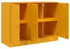 vidaXL Príborník horčicovo žltý 99x39x73 cm oceľ Náhľad obrázku produktu 7