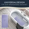 Homerella Badewannenmatte rutschfest Hautsensitiv 88x39cm Produktbild-Vorschau 2