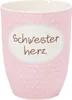 Tasse mit Henkel "Schwesterherz" Produktbild-Vorschau 8