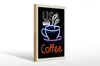 Holzschild Reise 20x30cm USA Amerika Kaffee Tee Kuchen Produktbild-Vorschau 1
