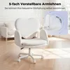 Bürostuhl Gamingstuhl mit Teddybezug, drehbar, mit Produktbild-Vorschau 6