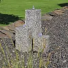 CLGarden Granit Springbrunnen SB2 3 teiliger Säulenbrunnen Produktbild-Vorschau 1