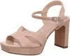 Tamaris Damen Sandalette Leder Cut-Outs Plateau High Heel Produktbild-Vorschau 21