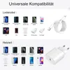 20W USB C Ladegerät + iPhone USB C Kabel 2m Produktbild-Vorschau 3