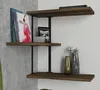 Skye Decor, Frisbi, półki ścienne, orzech, płyta wiórowa Podgląd zdjęcia produktu 2