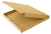 KAPAK Pizzakarton Braun 32x32x4 cm für Gastronomie Produktbild-Vorschau 1