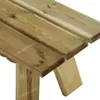 Möbel Gartenbank 110 cm Massivholz Kiefer Imprägniert 2023 Produktbild-Vorschau 5