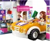 A Lego Friends ice cream shop scene with a car at the drive-thru. Náhled obrázku produktu