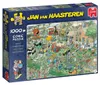Jan van Haasteren - Bauernhof Besuch - 1000 Teile Puzzle Produktbild-Vorschau 1