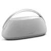 A Harman/Kardon Go + Play 3 portable stereo speaker in gray and silver, shown on a white background. Anteprima dell’immagine prodotto