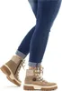 Rieker Damen Stiefeletten, Beige, Gr. 39 EU, Warmfutter, Produktbild-Vorschau 36