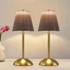ZMH noční lampa sada 2 stolních lamp dobíjecí LED stolní Náhled obrázku produktu 1