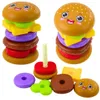 Hamburger-piramide-puzzel voor kinderen, kleurrijk, Productafbeelding-voorbeeld 1