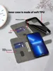 A phone case with a phone inside, showing its features. Produktbild-Vorschau