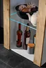Komodee Tivoli Vitrine, Weiß Matt / Wotan Matt, laminierte Produktbild-Vorschau 9