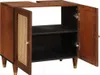 vidaXL Armoire sous lavabo brun 62 x 33 x 58 cm Bois Voir les images du produit 2