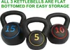 Okwish, mancuerna kettlebell con mango antideslizante, set Vista previa de la imagen del producto 3