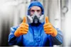 Guanti protettivi in nitrile Mercator GOGRIP blu 50 pezzi Anteprima dell’immagine prodotto 9