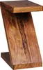 Wohnling Sheesham Table d'appoint \"Z\" en bois massif Cube Voir les images du produit 10