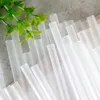 Pailles transparentes réutilisables, paquet de 50, pour Voir les images du produit 3
