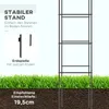 Arco a forma di rosa in metallo, arco da giardino, per Anteprima dell’immagine prodotto 4