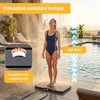 AREBOS – zahradní sprcha na zem, venkovní sprcha s nožním Náhled obrázku produktu 5