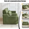 LVHOM Schlafsofa Ausziehbar 2-Sitzer Cord, Bettsofa mit Produktbild-Vorschau 3