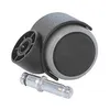 A single office chair caster with its stem is shown against a white background. Anteprima dell’immagine prodotto
