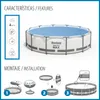 Bestway Steel Pro 4.57m x 1.22m, Grau/Blau, 16015 l, Produktbild-Vorschau 19