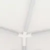vidaXL Tenda per feste 2,5 x 2,5 m Bianco Anteprima dell’immagine prodotto 8