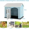 COSTWAY 75x58x65 cm cuccia per cani da esterno, casetta per Anteprima dell’immagine prodotto 3