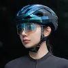 Rockbros LK-15 Carbonfaser-Fahrradhelm 58-62 cm Blau Produktbild-Vorschau 2