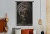 MuchoWow® Wandteppich Wandbehang Frau - Afrikanisch - Gold Produktbild-Vorschau 4