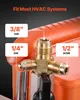SucceBuy dvojstupňová výveva, 5 CFM 142 l/min, 375 W, Náhľad obrázku produktu 4