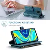 Redmi Note 9 Pro Pouzdro,PolyuretanKožené Pouzdro na Zip, Náhled obrázku produktu 6