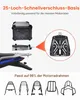 Topcase moto VEVOR, 65 l, coffre arrière en aluminium avec Voir les images du produit 5